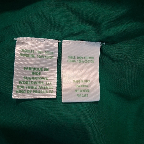 Lilly Pulitzer Kentlee Puff Sleeve Cotton Dress In Fiddle Leaf Safari Size 6 - Picture 3 of 13